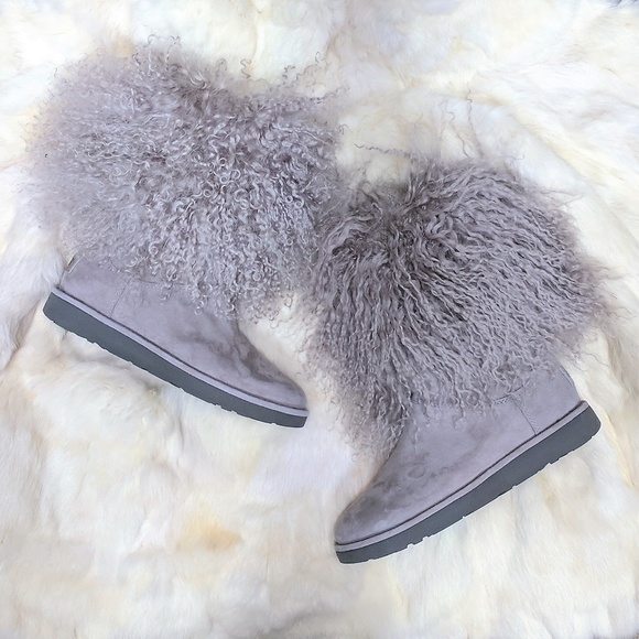 ugg lamb fur boots